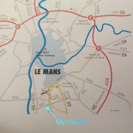 Chambres Le Mans 24 Heures アルナージュ エクステリア 写真